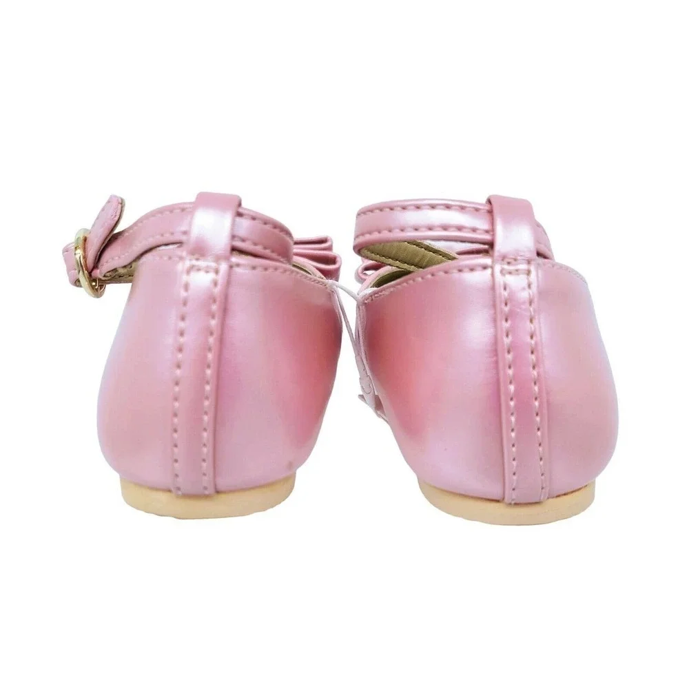 JACK AND‎ JANIE GIRLS PINK BALLET FLATS SIZE 6